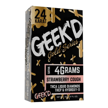 GEEK’D EXTRACTS | 24K GOLD SERIES | Strawberry Cough | Sativa