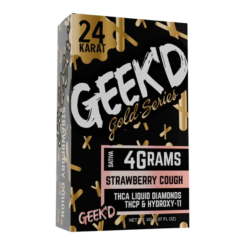 GEEK’D EXTRACTS | 24K GOLD SERIES | Strawberry Cough | Sativa