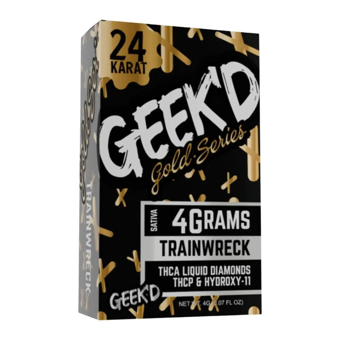GEEK’D EXTRACTS | 24K GOLD SERIES | Trainwreck | Sativa