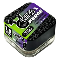 GEEK’D x PURGE – THC-A DIAMONDS + CRUMBLE – 3-GRAMS – ILLUMINATI OG x STRAWBERRY CHEESECAKE – INDICA GEEK'D