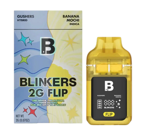 2G THCA Disposable Dual Chamber | Gushers (Hybrid) X Banana Mochi (Indica) 