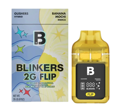 2G THCA Disposable Dual Chamber | Gushers (Hybrid) X Banana Mochi (Indica) 