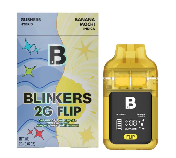 2G THCA Disposable Dual Chamber | Gushers (Hybrid) X Banana Mochi (Indica) 