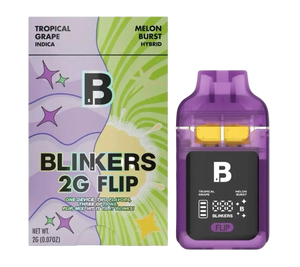 2G THCA Disposable Dual Chamber | Tropical Grape (Indica) X Melon Burst (Hybrid) 