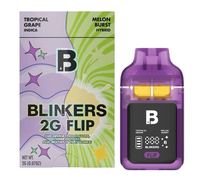 2G THCA Disposable Dual Chamber | Tropical Grape (Indica) X Melon Burst (Hybrid) 