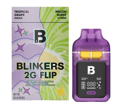 2G THCA Disposable Dual Chamber | Tropical Grape (Indica) X Melon Burst (Hybrid) 