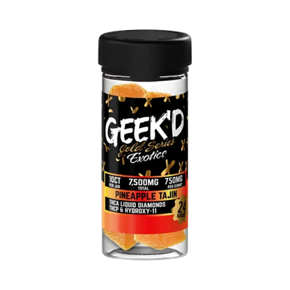 PINEAPPLE TAJIN GUMMIES | GEEK’D GOLD SERIES EXOTICS 