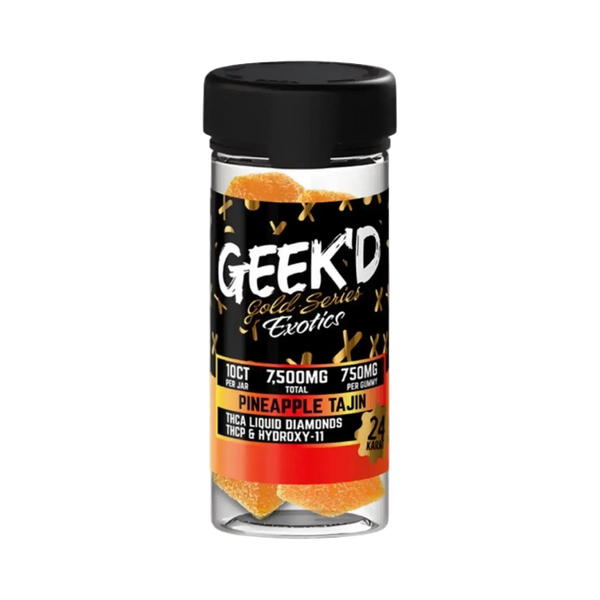 PINEAPPLE TAJIN GUMMIES | GEEK’D GOLD SERIES EXOTICS 