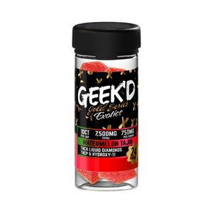 GEEK’D GOLD SERIES EXOTICS GUMMIES | WATERMELON TAJIN 