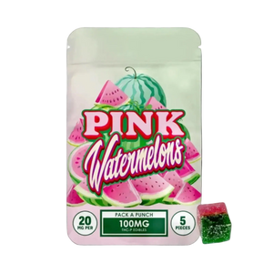 100mg Gummies | Pink Watermelon 