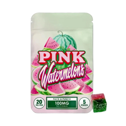 100mg Gummies | Pink Watermelon 