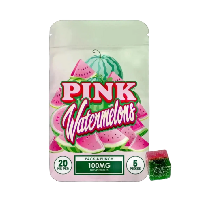 100mg Gummies | Pink Watermelon 