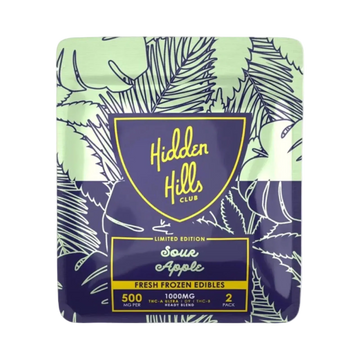 1000mg THCa Gummies | Sour Apple 