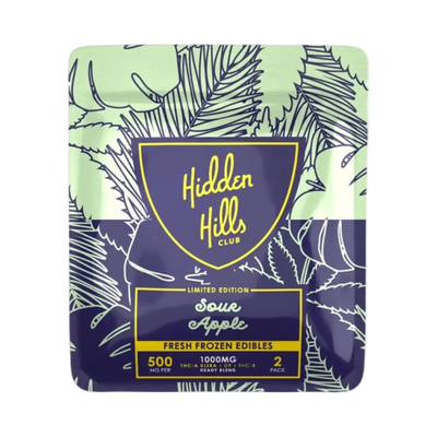 1000mg THCa Gummies | Sour Apple 