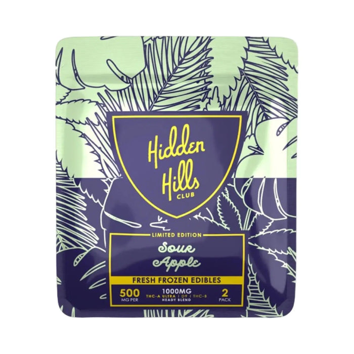 1000mg THCa Gummies | Sour Apple 