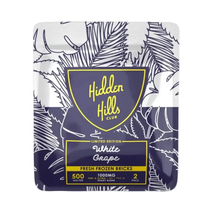 1000mg THCa Gummies | White Grape 