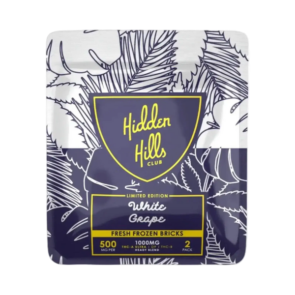 1000mg THCa Gummies | White Grape 