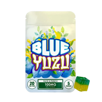 100mg Gummies | Blue Yuzu 