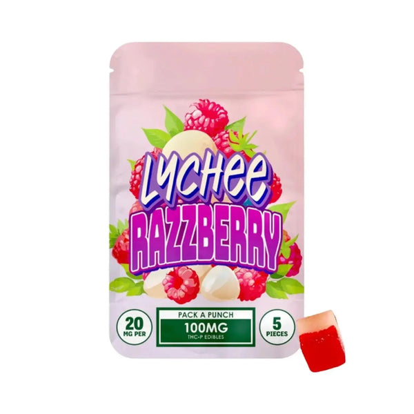 100mg Gummies | Lychee Razzberry 