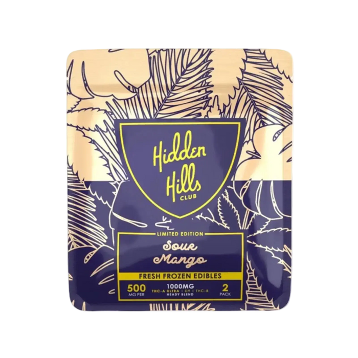 1000mg THCa Gummies | Sour Mango 