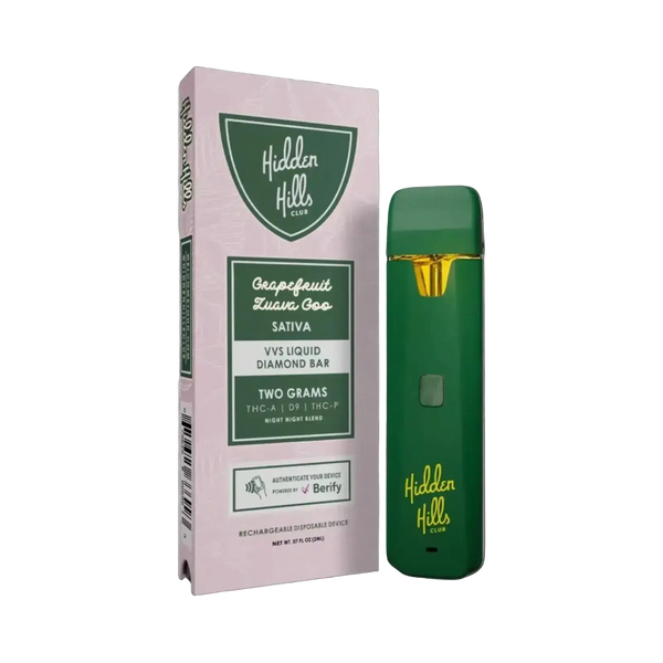 2G Liquid Diamond Disposable | Grapefruit Zuava Goo | Sativa 