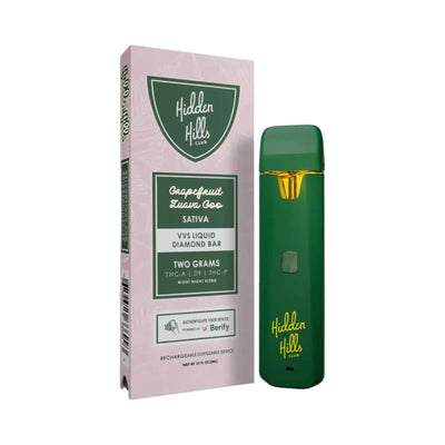 2G Liquid Diamond Disposable | Grapefruit Zuava Goo | Sativa 
