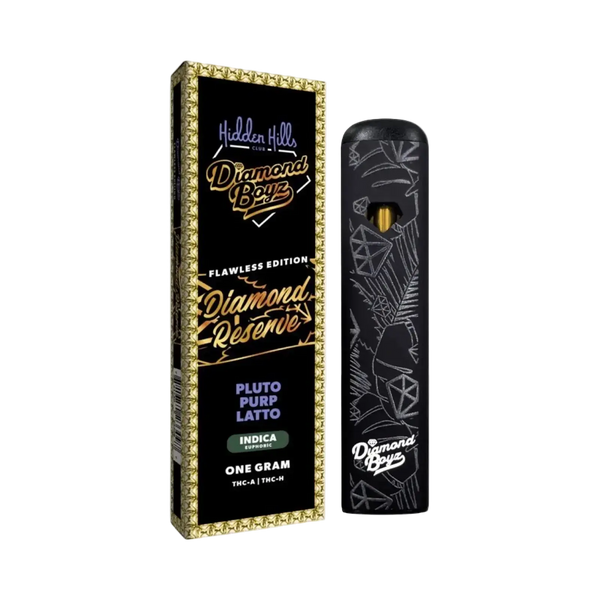 1G THCA Disposable | Pluto Purp Latto | Indica 