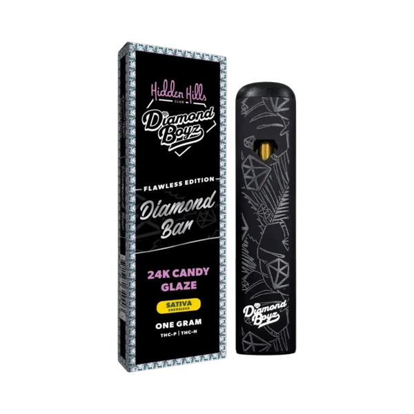 1G THCA Disposable | 24K Candy Glaze | Sativa 