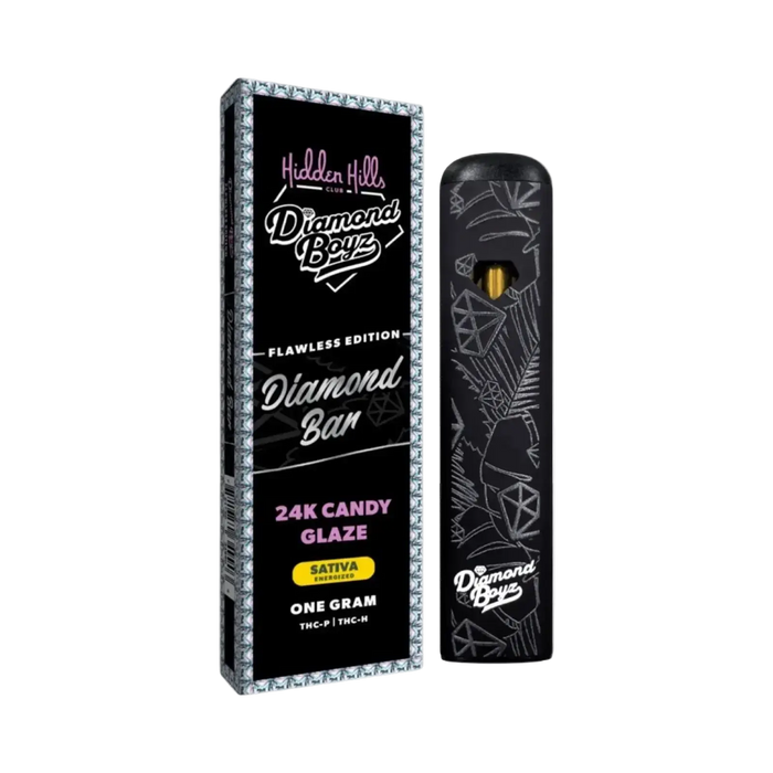 1G THCA Disposable | 24K Candy Glaze | Sativa 