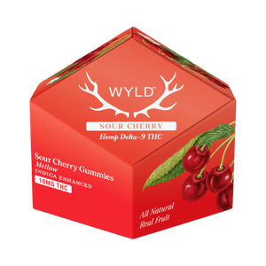 Wyld Delta 9 Gummies Sour Cherry 