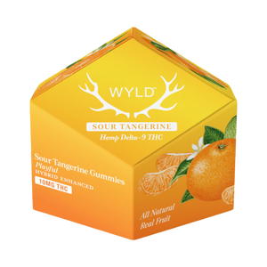 Wyld Delta 9 Gummies Sour Tangerine 
