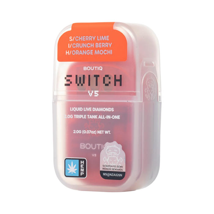 2G Boutiq Switch V5 Liquid Live Diamonds Triple Tank 