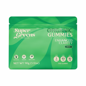 200mg Rosin Gummies (20ct) | 10mg Focus Gummies | Super Greens 