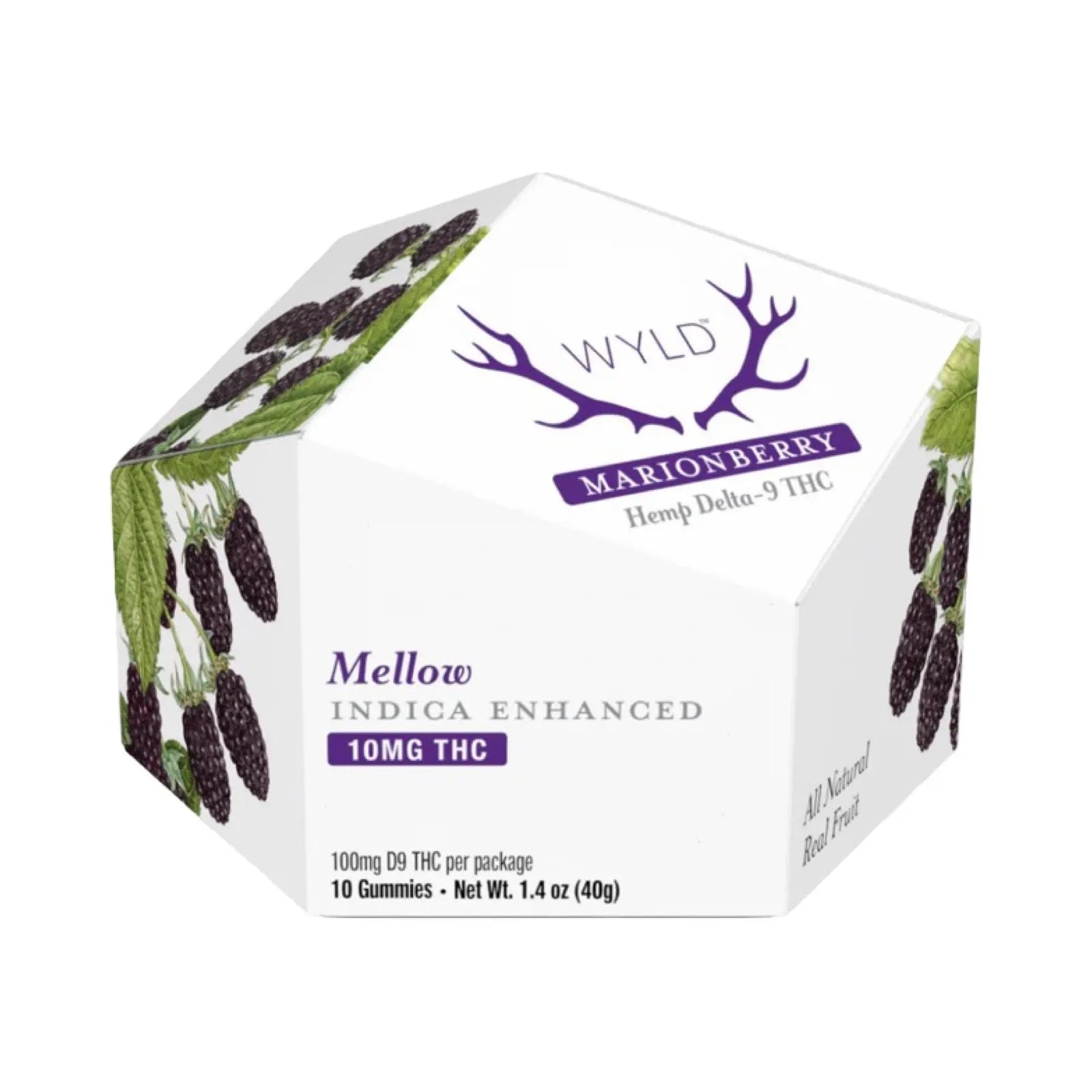 Marionberry Indica THC | Mellow Super Greens Hemp Co