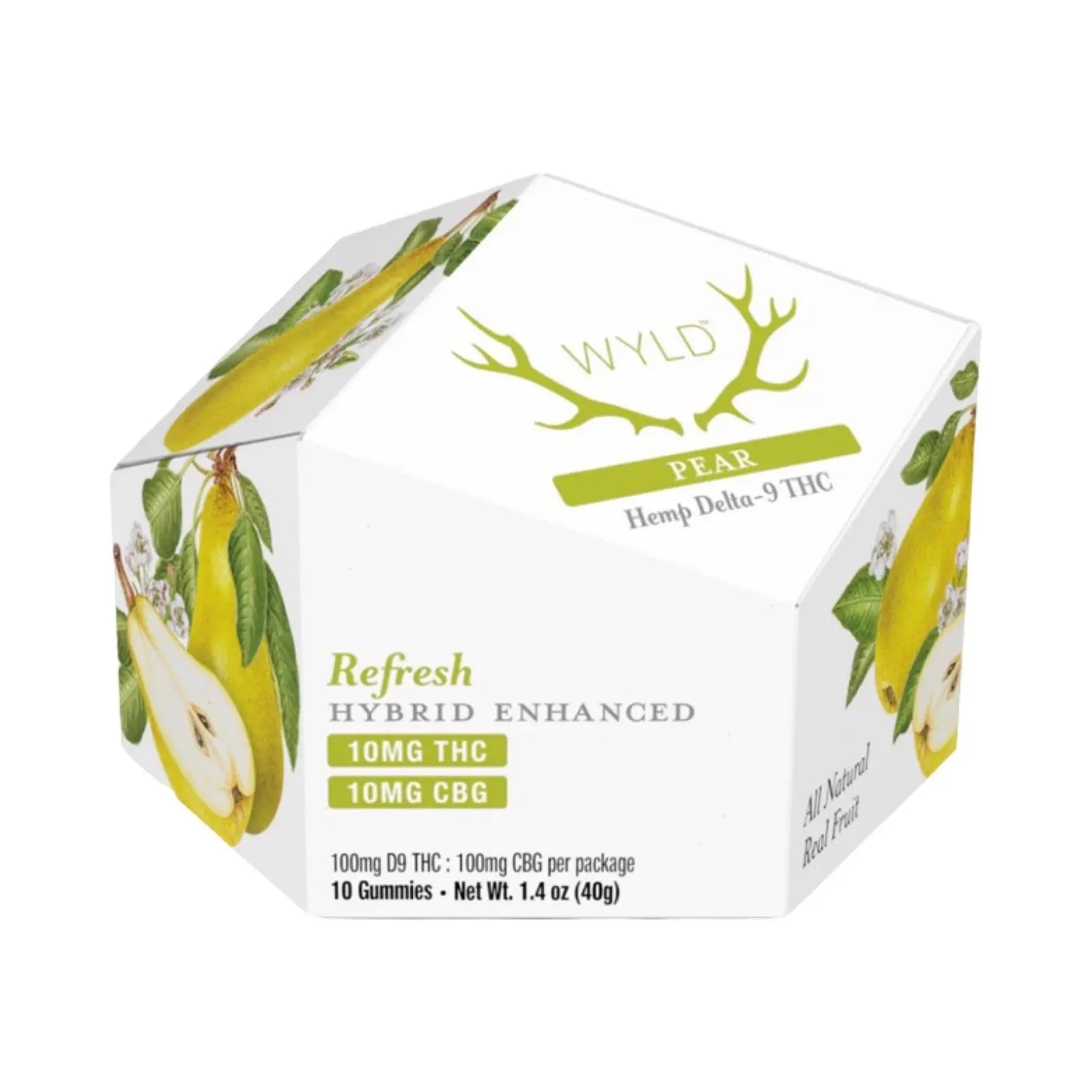 Pear 1:1 THC:CBG | Refresh Super Greens Hemp Co