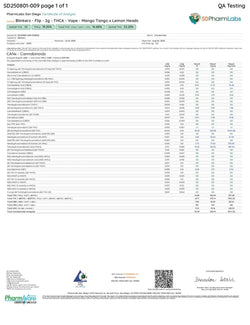 2G THCA Disposable Dual Chamber | Mango Tango (Hybrid) X Lemon Heads (Hybrid) 