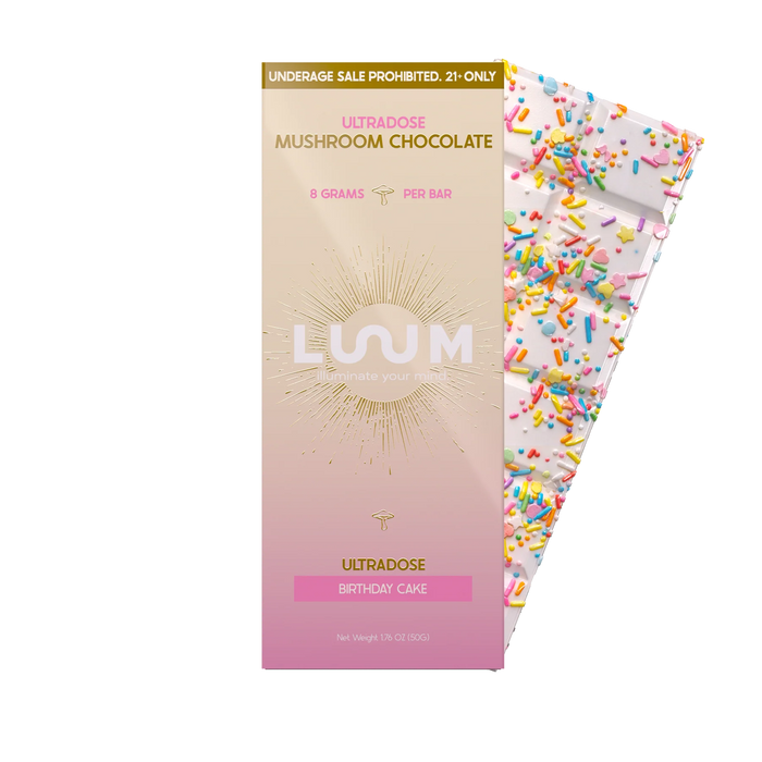 After Hours Luum Ultradose Magic Mushroom Chocolate Bars | 8G 