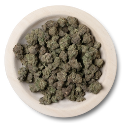 Milk Chocolate Runtz THCa Flower top