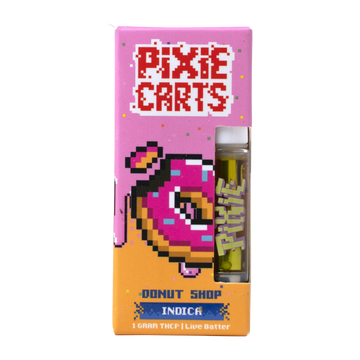 1G Pixie Carts Live Badder THCp Vape Cartridges | Donut Shop 