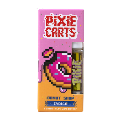 1G Pixie Carts Live Badder THCp Vape Cartridges | Donut Shop 