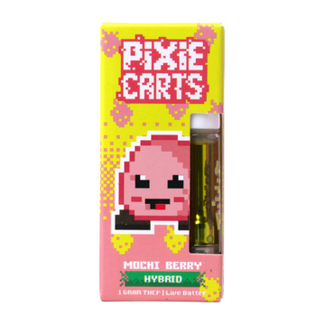 1G Pixie Carts Live Badder THCp Vape Cartridges | Mochi Berry 