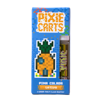 1G Pixie Carts Live Badder THCp Vape Cartridges | Pina Colada 