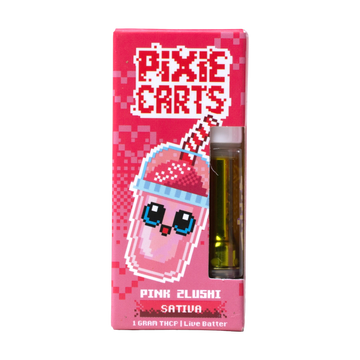 1G Pixie Carts Live Badder THCp Vape Cartridges | Pink Zlushi 