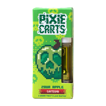 1G Pixie Carts Live Badder THCp Vape Cartridges | Zour Apple 