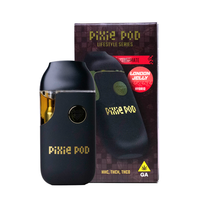 Pixie Pod Azure Dream Hybrid Disposable Vape London Jelly
