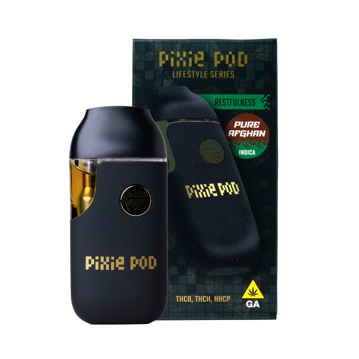 Pixie Pod Azure Dream Hybrid Disposable Vape Pure Afghan