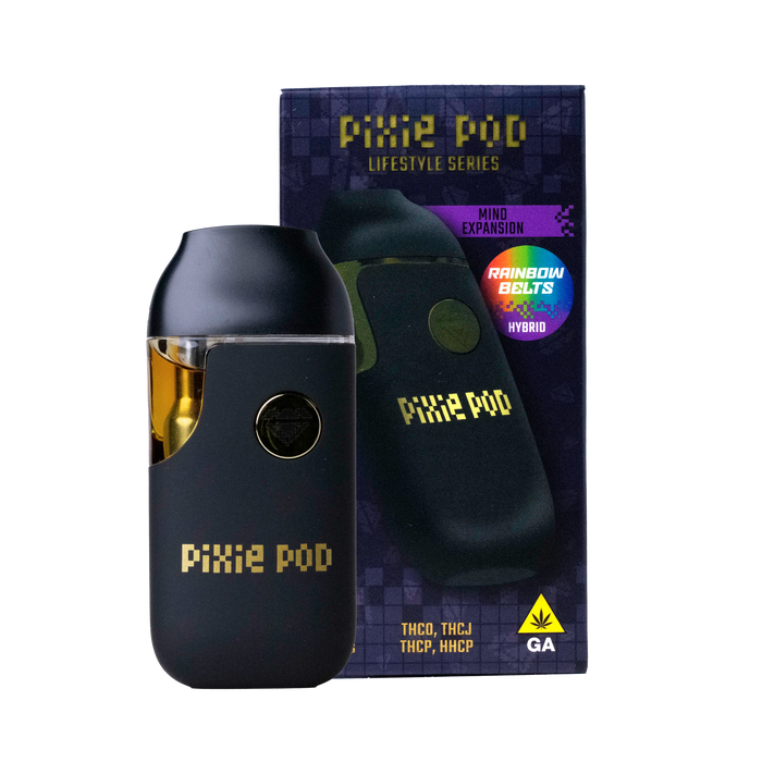 Pixie Pod Azure Dream Hybrid Disposable Vape Rainbow Belts
