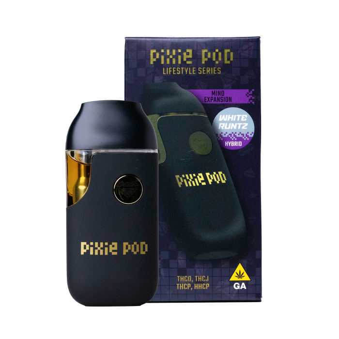 Pixie Pod Azure Dream Hybrid Disposable Vape White Runtz