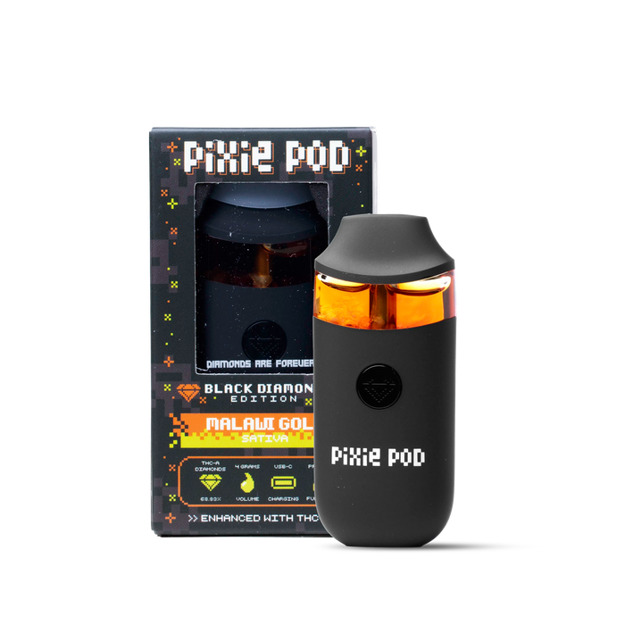 Pixie Pod Black Diamond malawi gold