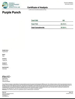 Purple Punch Smalls THCa Flower Ounce supergreenshempco
